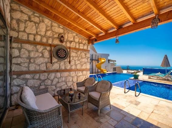 Honeymoon villa with sea view Villa in Kalkan Belediyesi