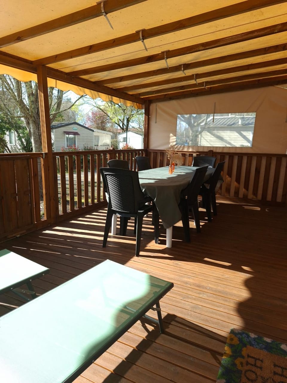 Mobil-home 447, 3 chambres,camping siblu 4 étoiles Campground/ 
RV Resort in Parentis-en-Born