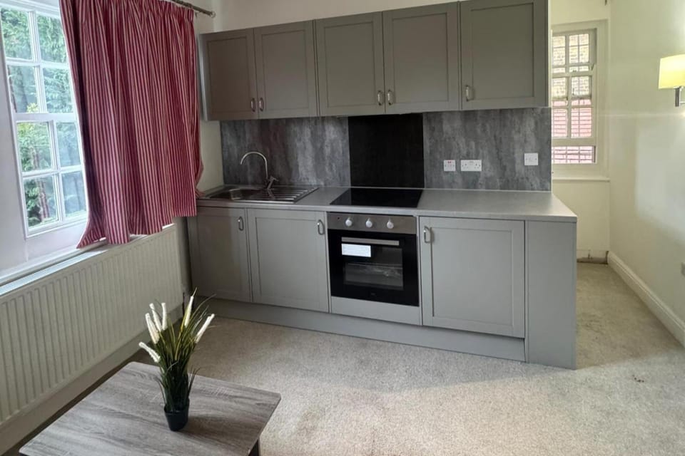 View (from property/room), Kitchen or kitchenette, furniture, oven, stove, acessibility