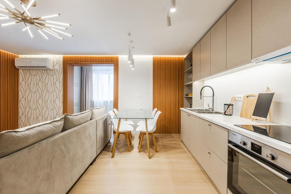 Urban Chic Apartment Terrace & View by PikHost Apartment in Tirana