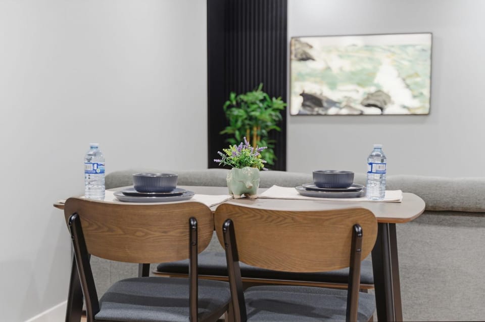 Living room, Seating area, Dining area