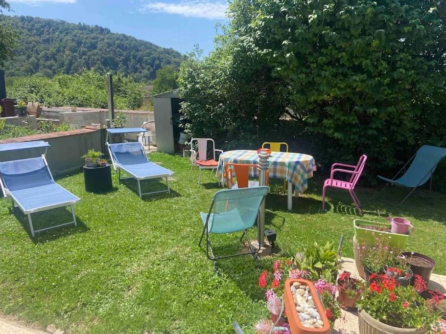 Garden, sunbed