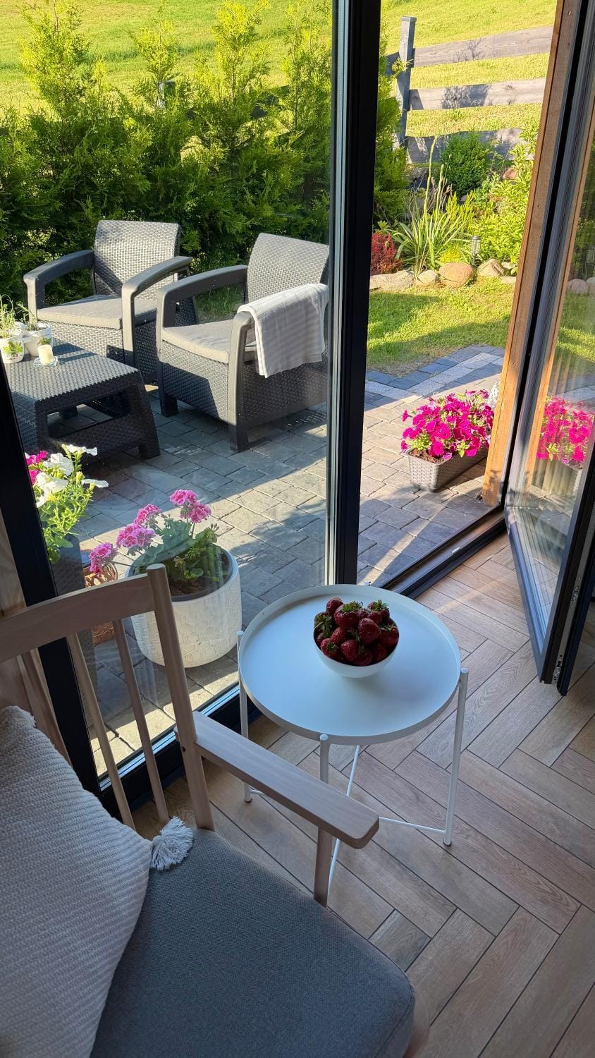 Siedlisko pod Wieżycą - klimatyczne drewniane domki , z banią na wyłączność, Wieżyca, Kaszuby Chalet in Pomeranian Voivodeship