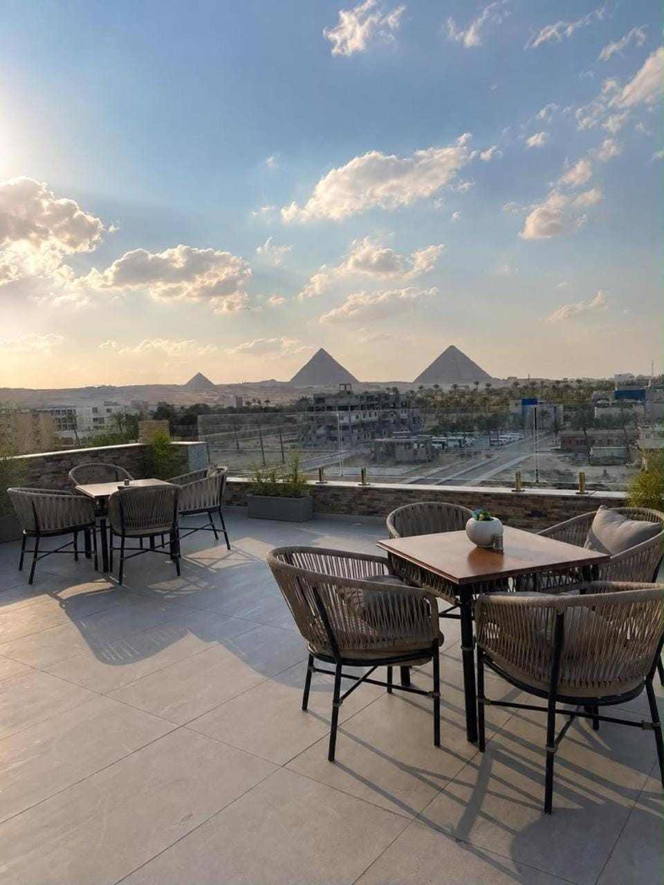 Property building, Patio, Day, Natural landscape, View (from property/room), Balcony/Terrace, Balcony/Terrace, Dining area, Mountain view