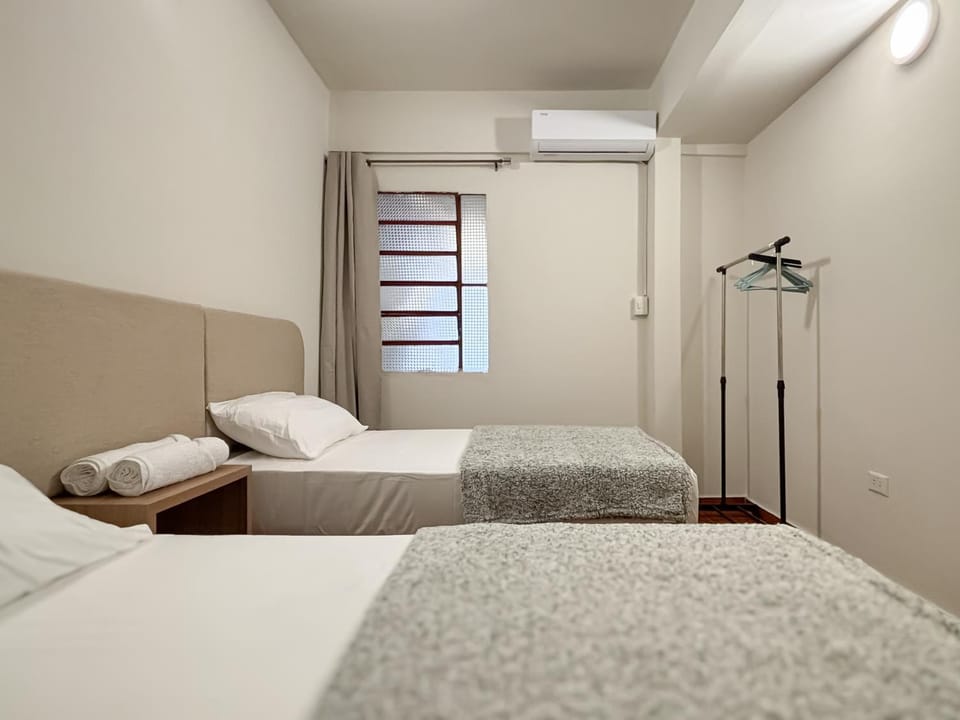 Bed, Photo of the whole room, Bedroom, children, older children, furniture, heating, internet, towels, air conditioner