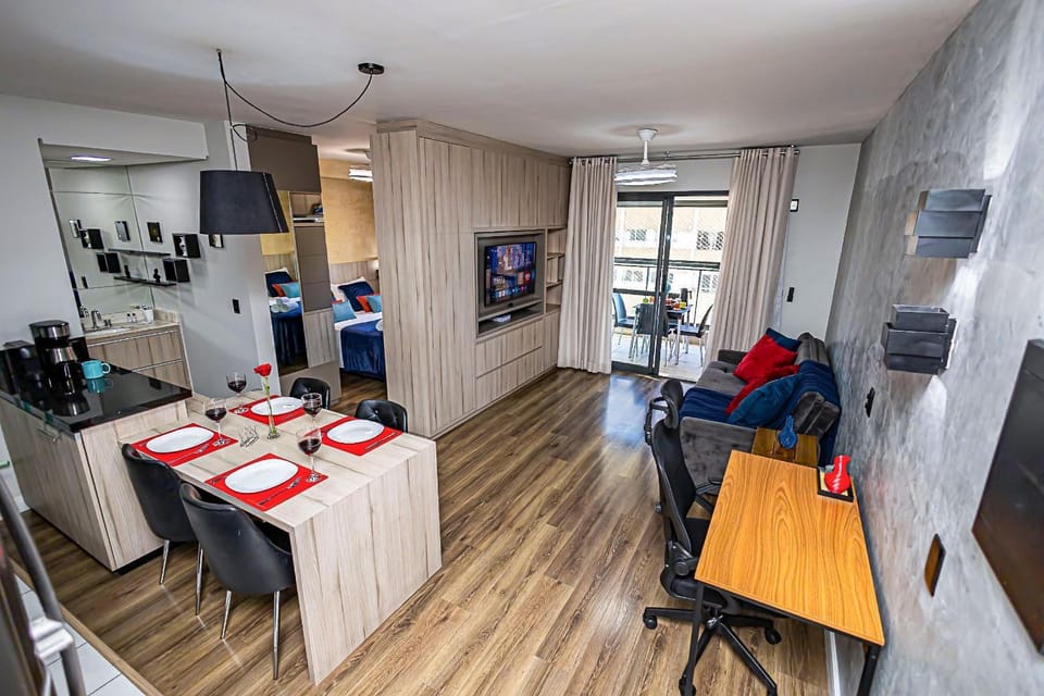 ZEN -1 quarto, churrasqueira, vaga de garagem 131B Apartment in Curitiba