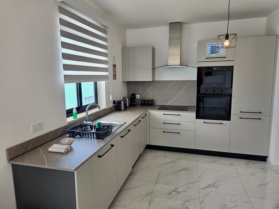 Kitchen or kitchenette, dishwasher, oven, stove, toaster