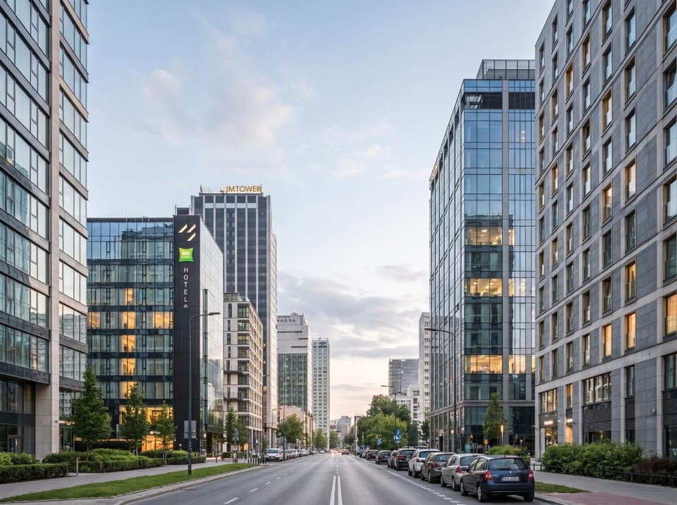 Property building, Day, Neighbourhood, City view, Street view, Location, Parking