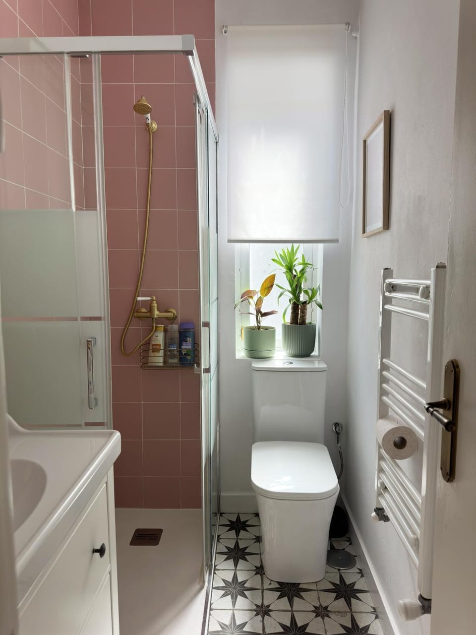 Shower, Toilet, Bathroom, flat iron, hair dryier