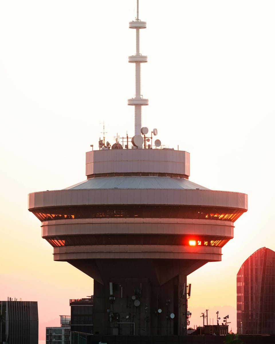 City view, Sunset
