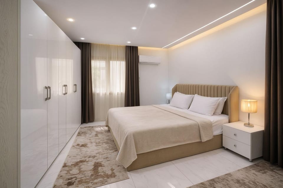 Bed, Bedroom, wardrobe