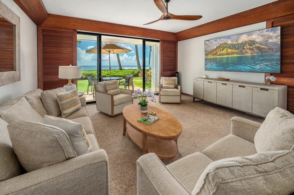 Balcony/Terrace, Living room, Sea view