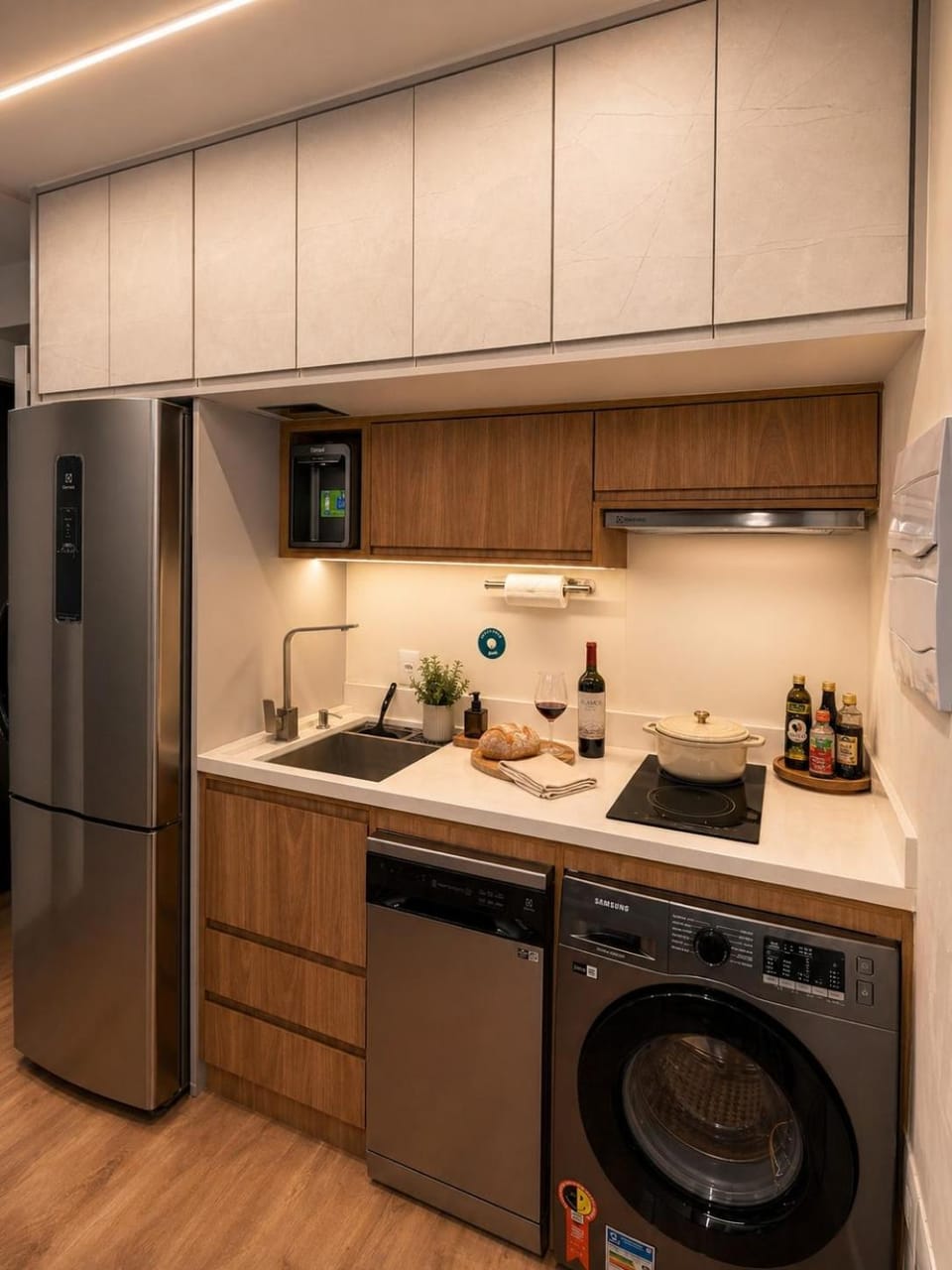 Modern 32m2 Studio with PS5 Washer Dryer and AC Apartment in Sao Paulo City