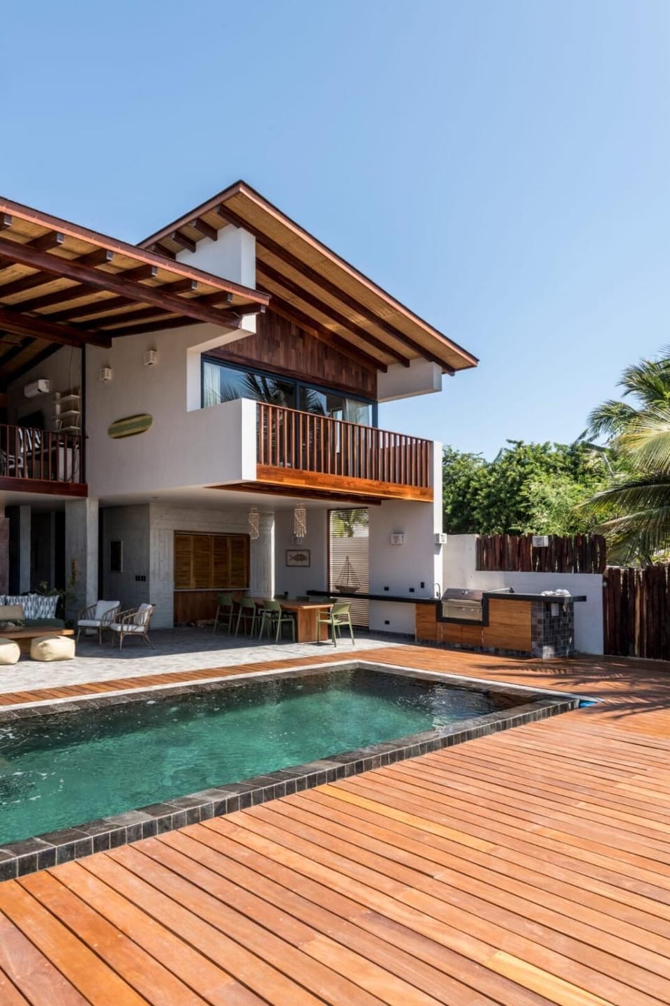 Punta Sal Luxury Beachfront Villa Palo Santo House Villa in Canoas de Punta Sal