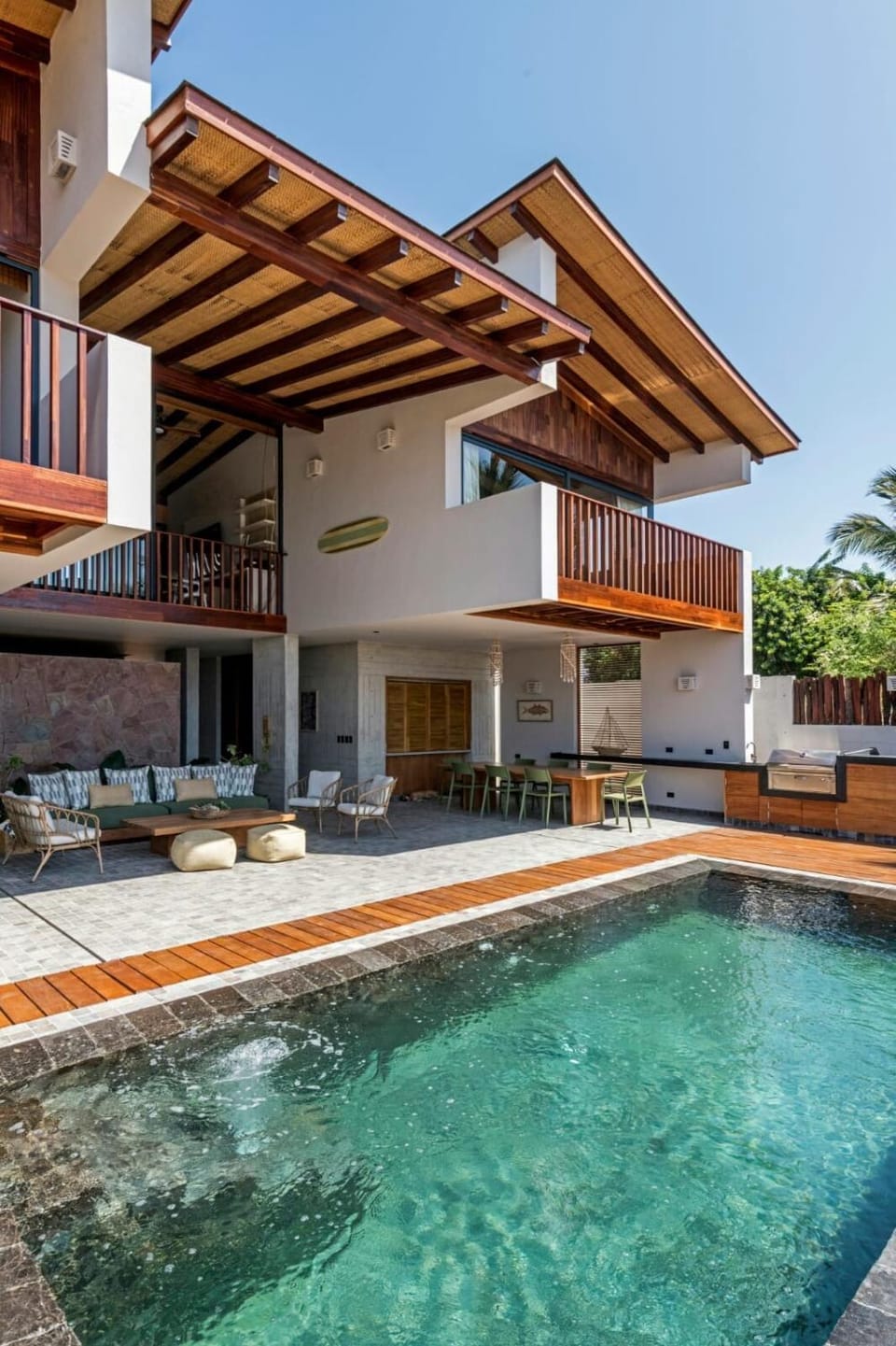 Punta Sal Luxury Beachfront Villa Palo Santo House Villa in Canoas de Punta Sal