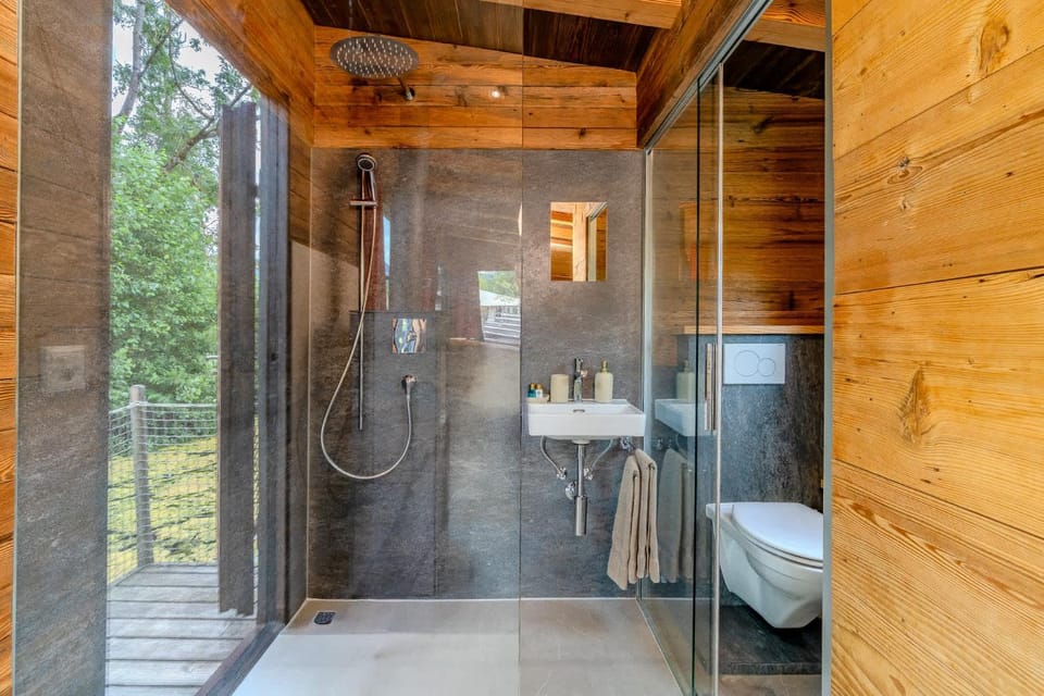 Private Lake Mini Villa near Gstaad & Interlaken House in Saanen