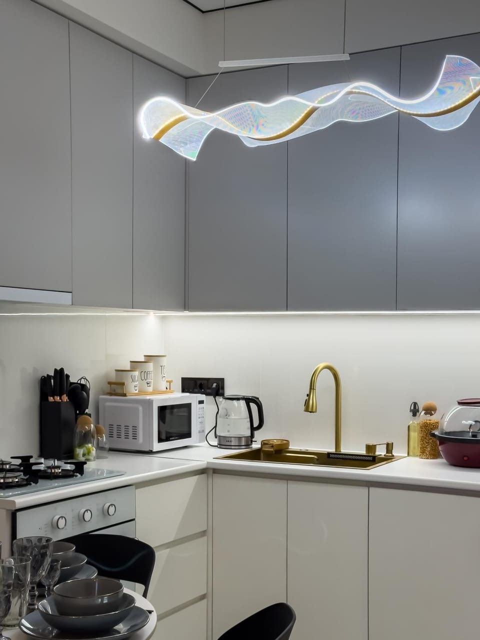 Kitchen or kitchenette, kitchen