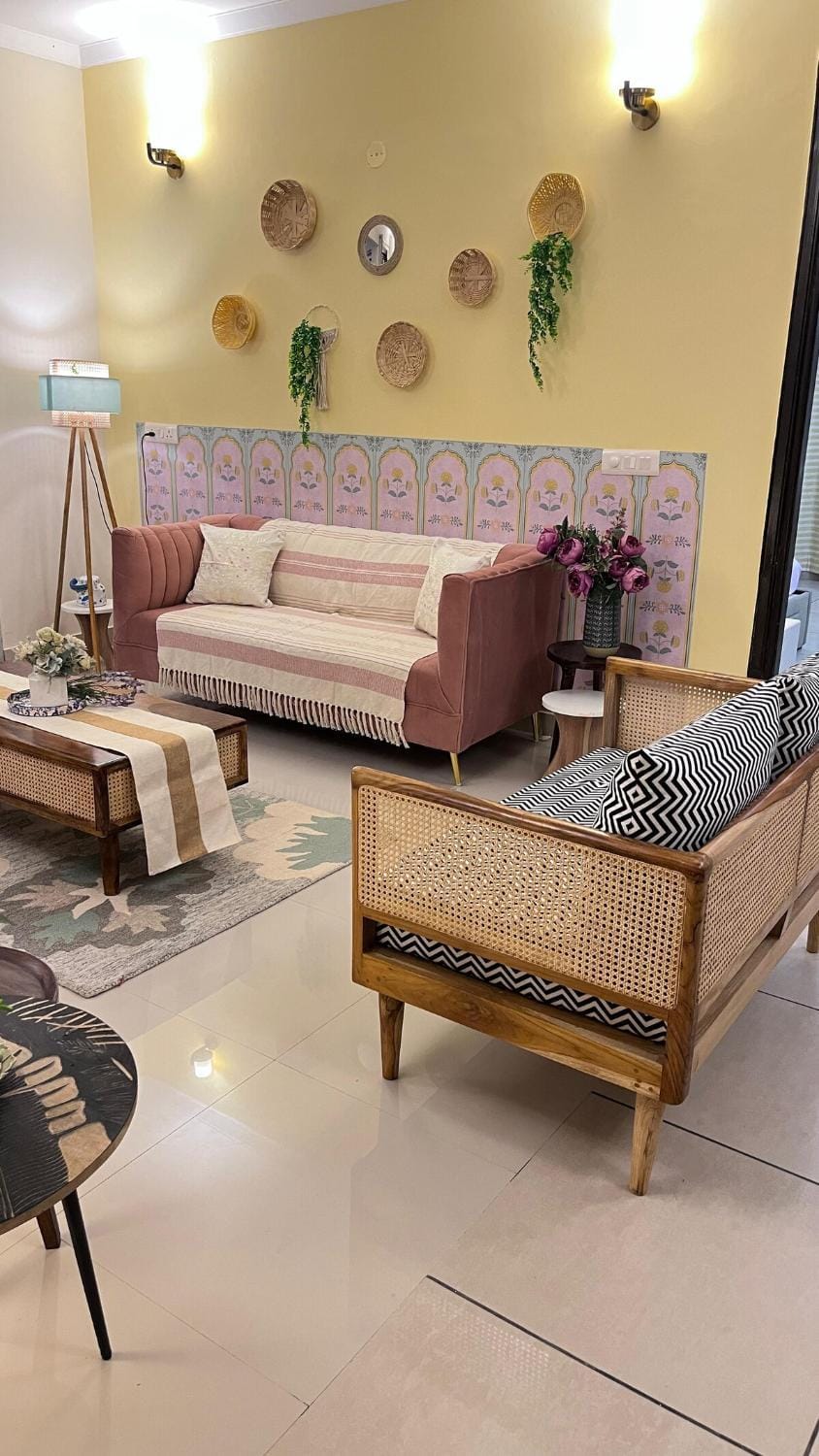 Boho chic 4BHK- Ideal for Groups Apartment in Gurugram