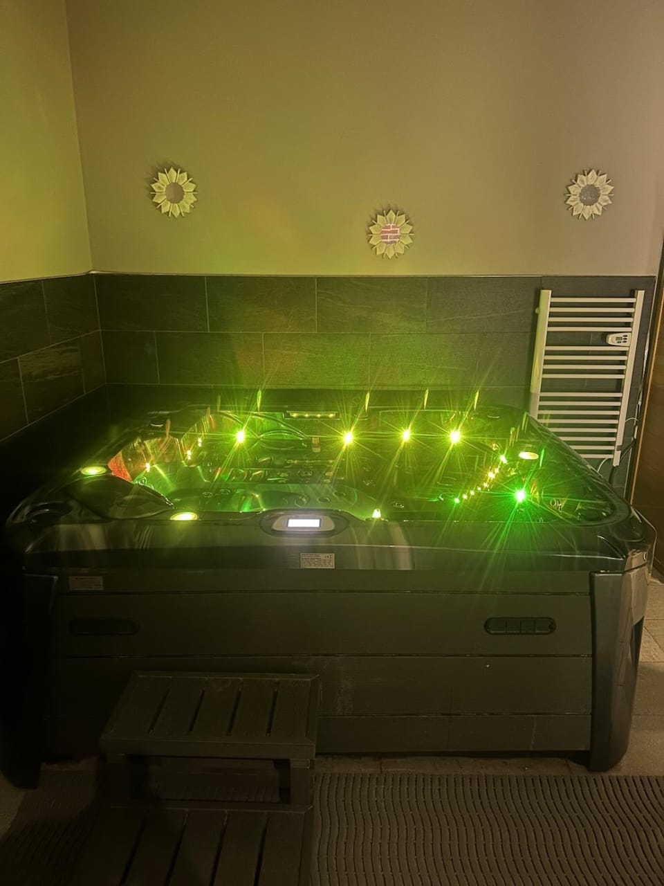 Zen spa,Jacuzzi, sauna, bedroom, kitchen Apartment in Montluçon