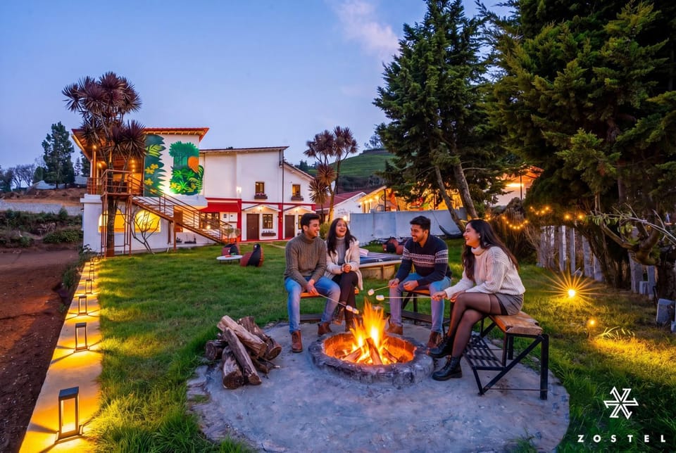 Garden, Garden view, group of guests
