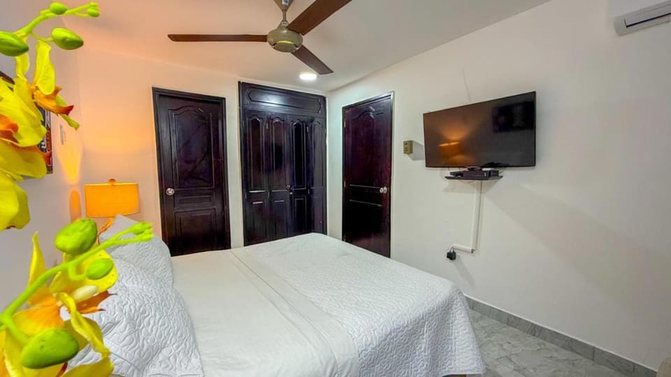 Excelente ubicación acogedor apartaestudio cerca de la playa Apartment in Cartagena