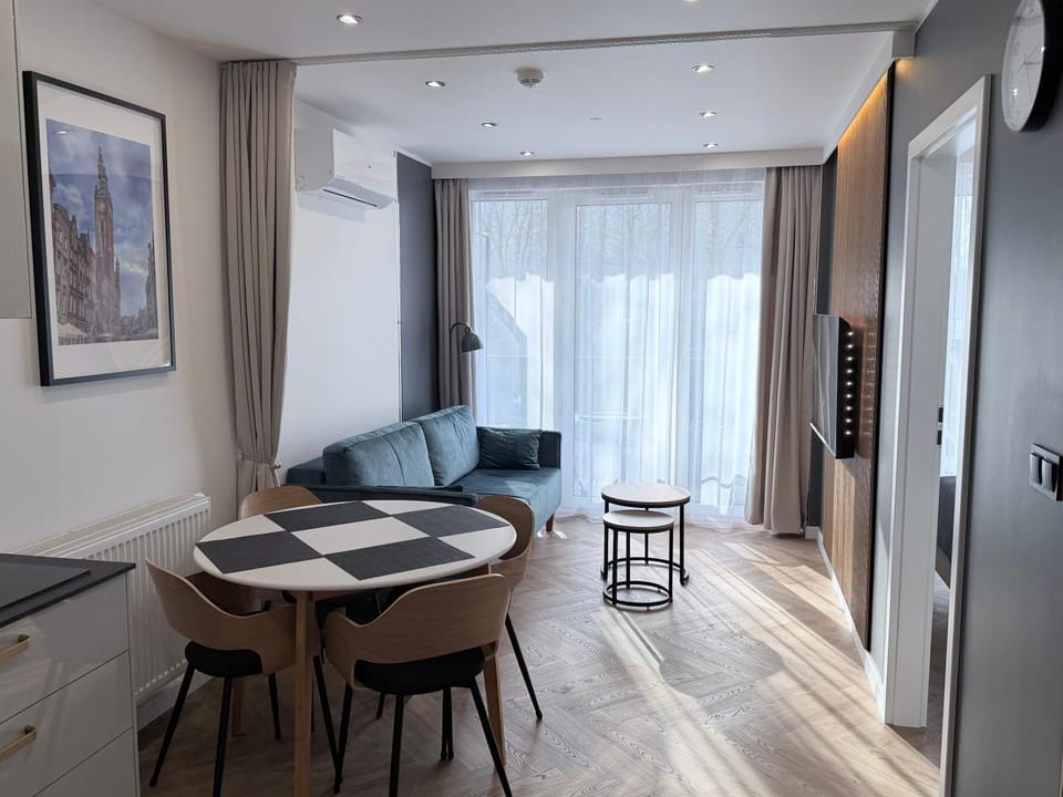 Living room, Photo of the whole room, Dining area, air conditioner