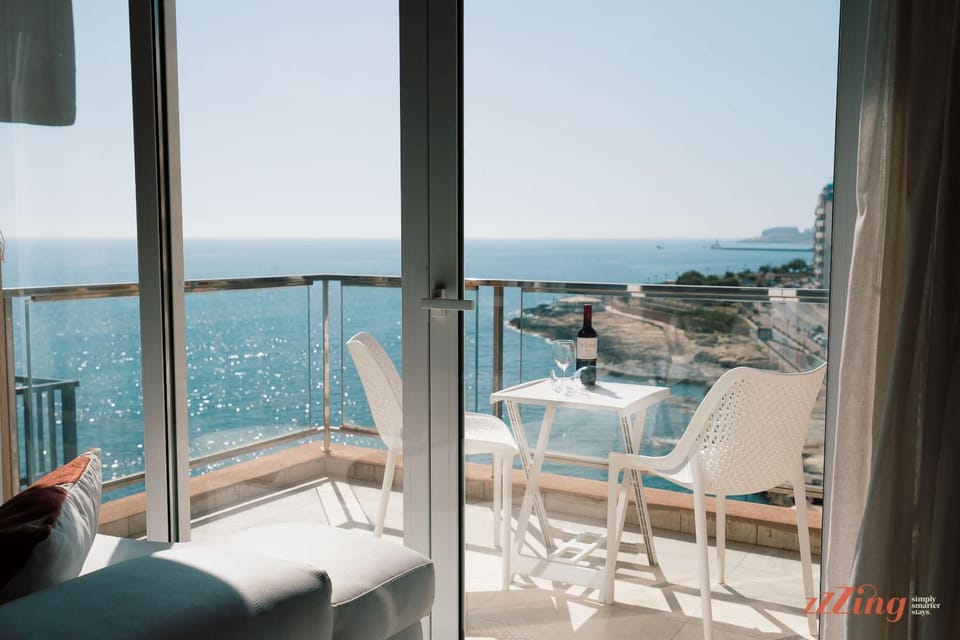 Day, View (from property/room), Balcony/Terrace, Sea view