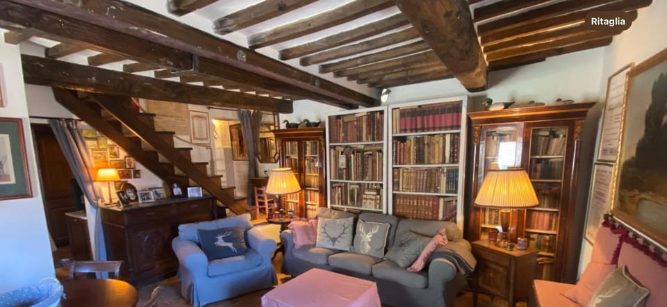 Library, Living room, Seating area