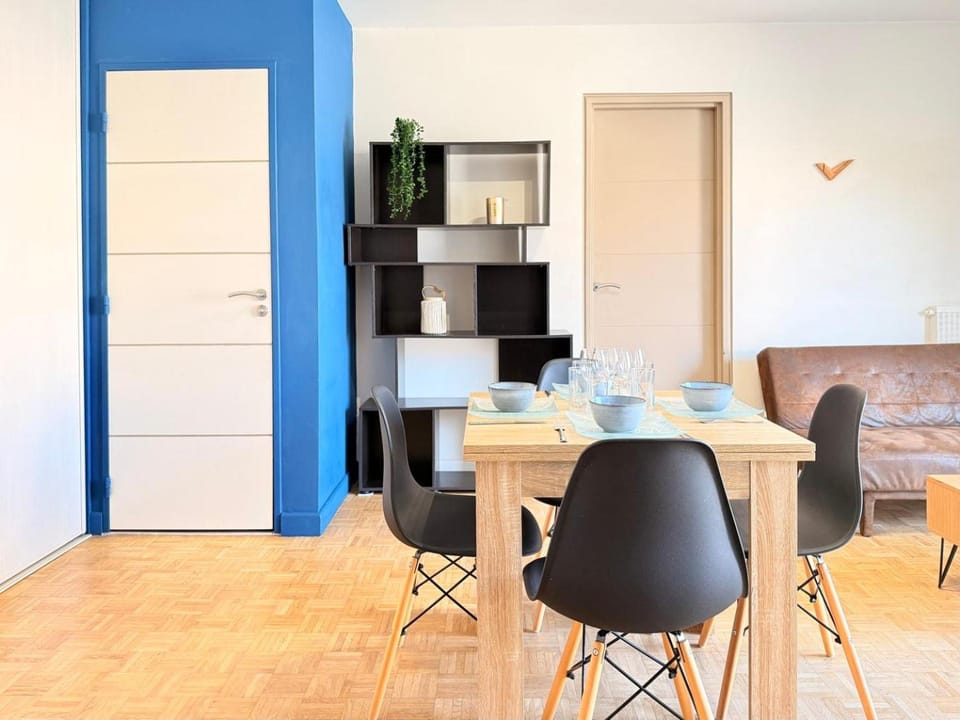 Le Havre d'Azur · Parking gratuit, Balcon, Ventilateur Apartment in Villeurbanne