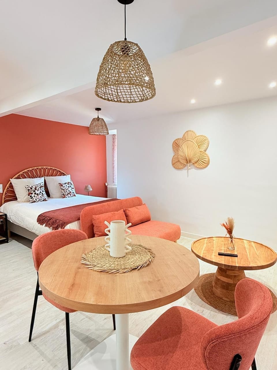 Living room, Bedroom