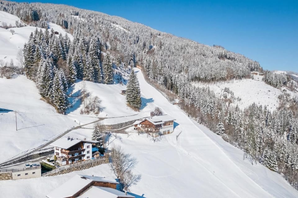Natural landscape, Winter, Mountain view