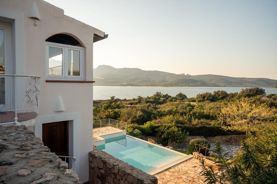 Natural landscape, Pool view, Sea view, Swimming pool