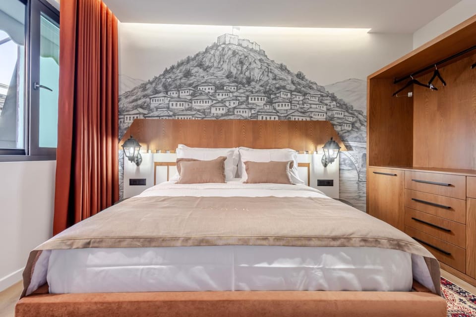 Bed, Photo of the whole room, Bedroom, wardrobe