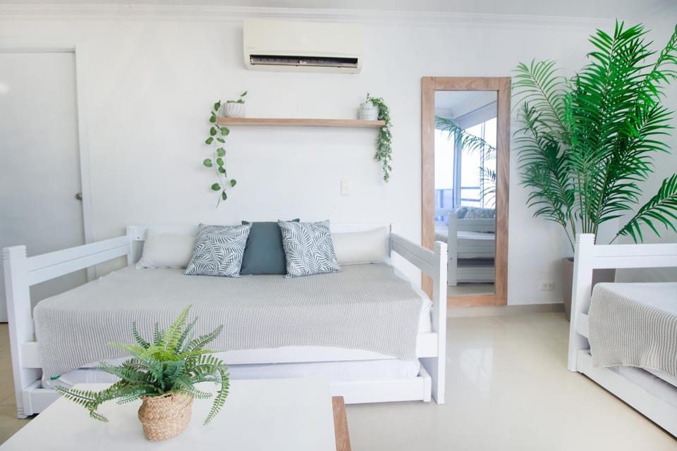 Apartamento con vista al mar, cerca a Bocagrande Apartment in Cartagena