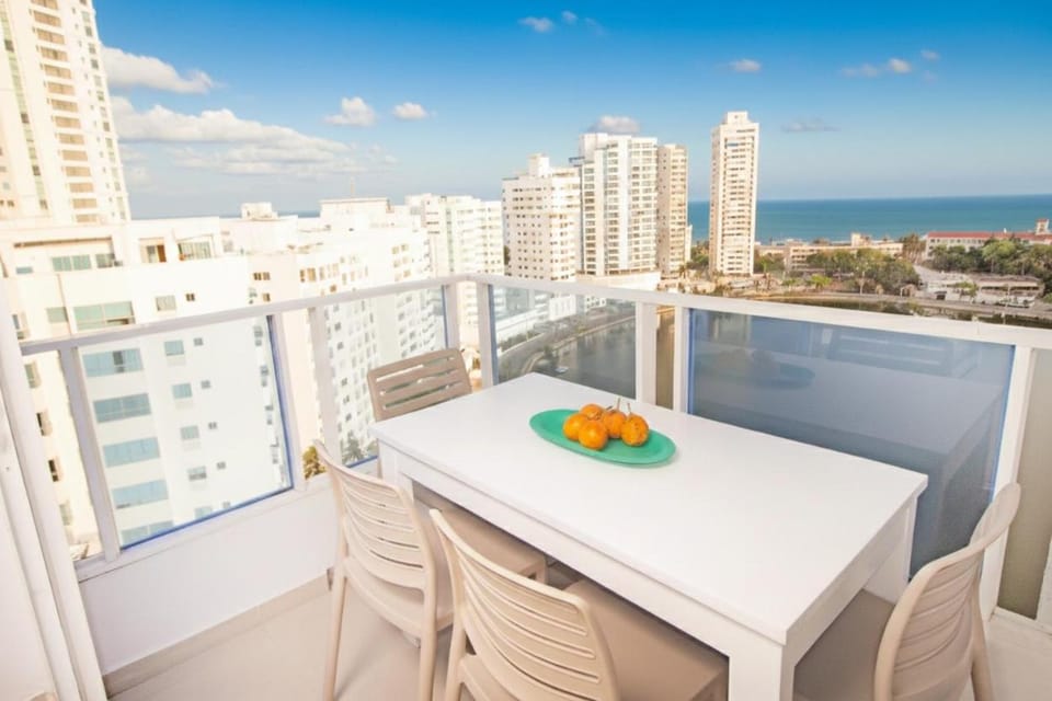Apartamento con vista al mar, cerca a Bocagrande Apartment in Cartagena