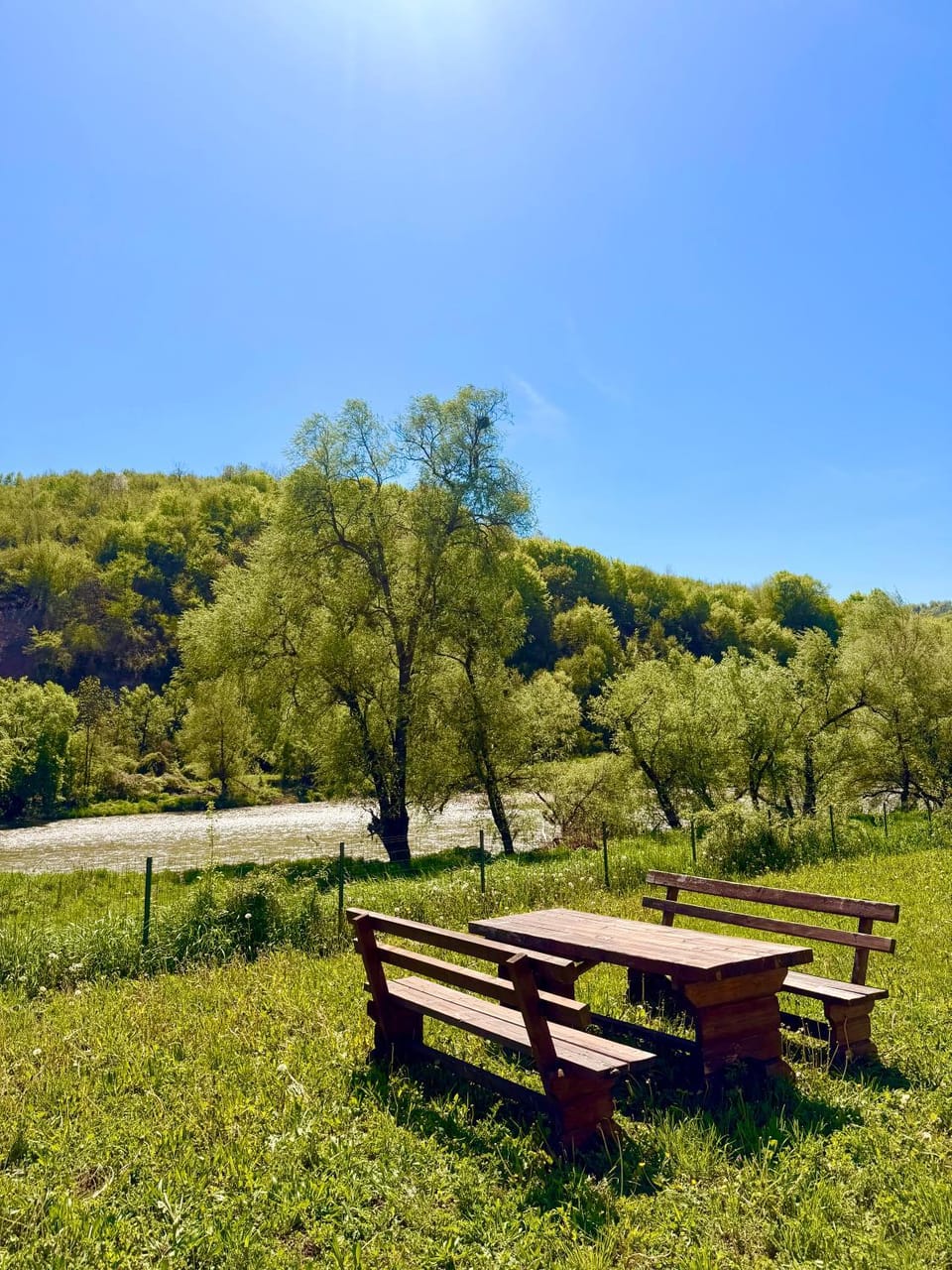 Natural landscape, River view, Inner courtyard view