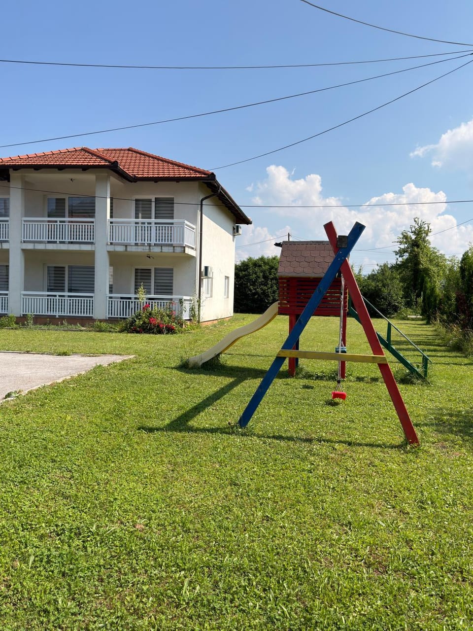 Property building, Children play ground, Garden