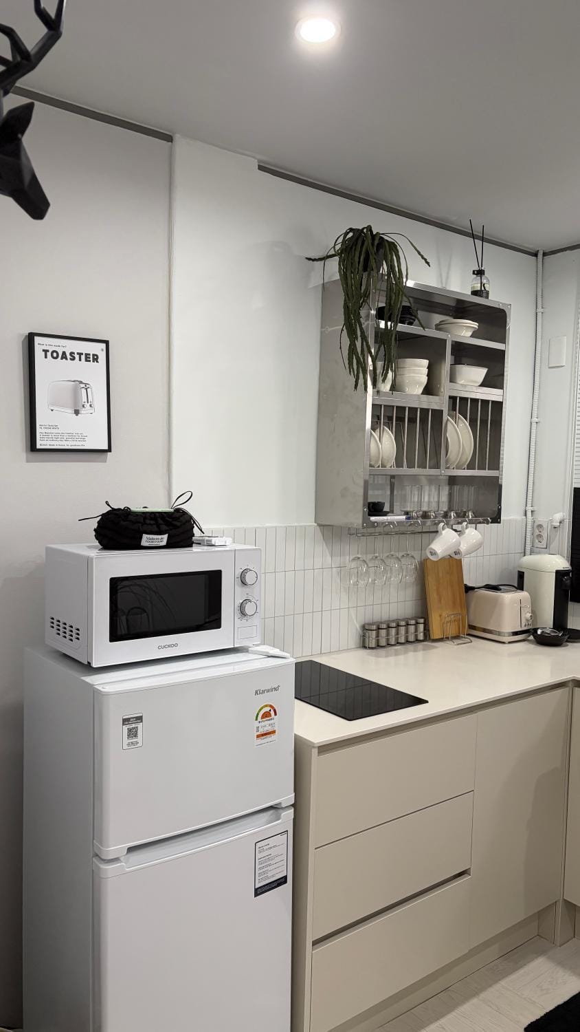 Kitchen or kitchenette, kitchen