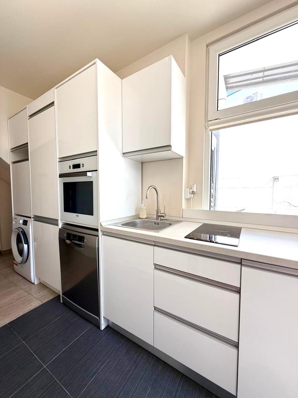 Kitchen or kitchenette, dishwasher, minibar, oven, pet friendly, stove, washing machine