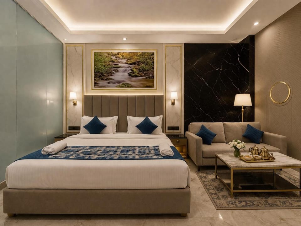 Living room, Bedroom