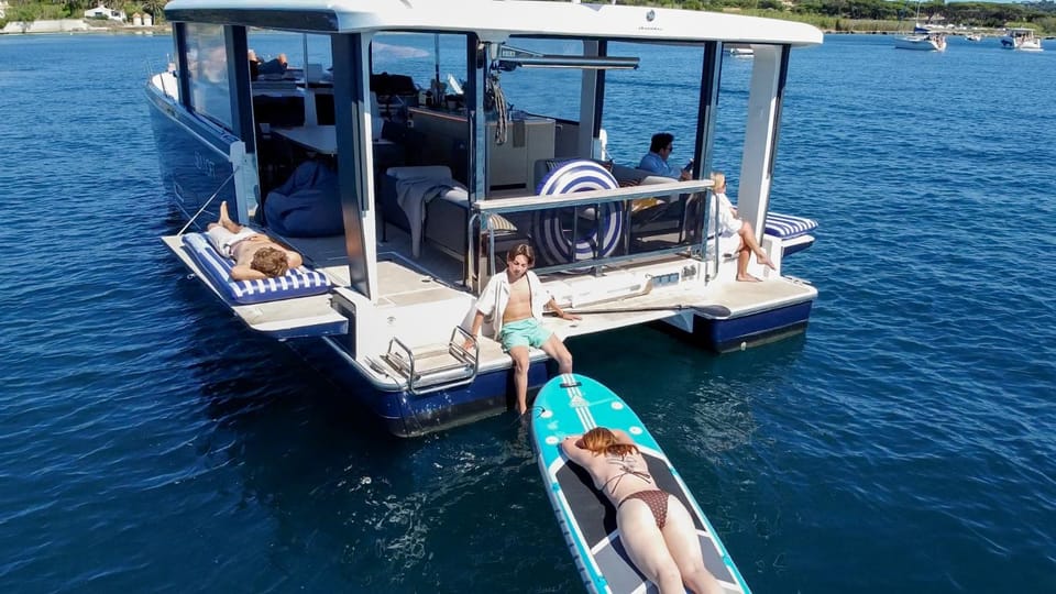 Aquaïa, Saint-Tropez by sea Docked boat in Gassin