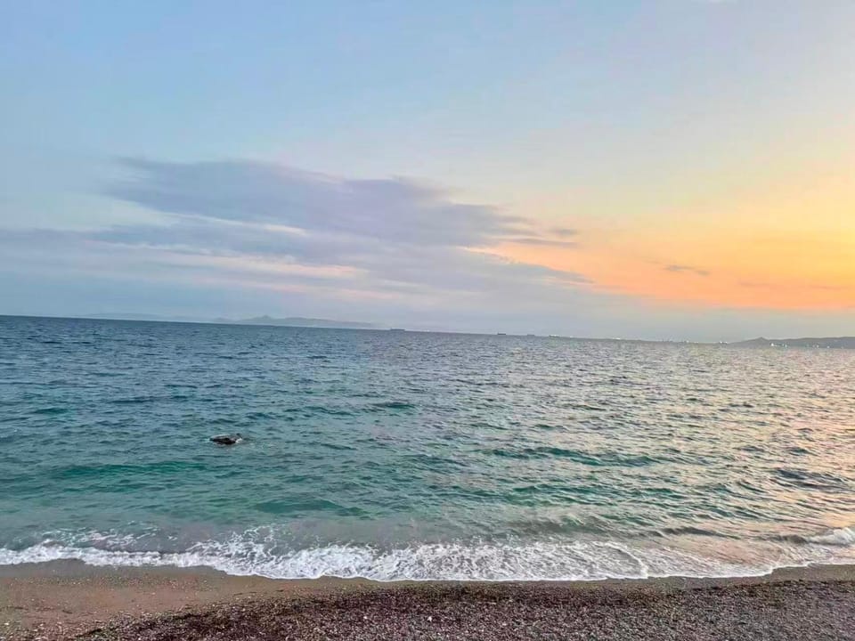 Azure Breeze Seafront 2BR 2 Bathrooms Steps to Beach Apartment in South Athens