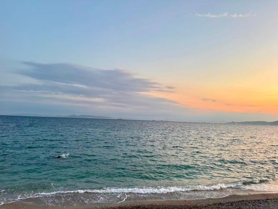 Azure Breeze Seafront 2BR 2 Bathrooms Steps to Beach Apartment in South Athens