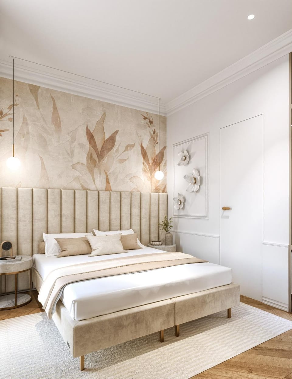 Bed, Bedroom