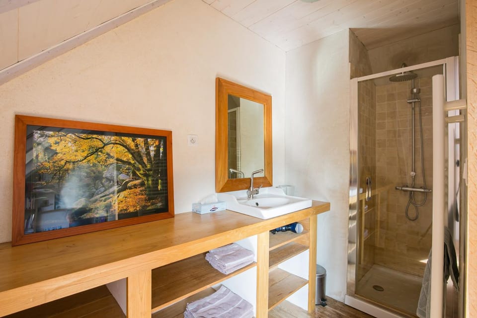 Bathroom, Living room