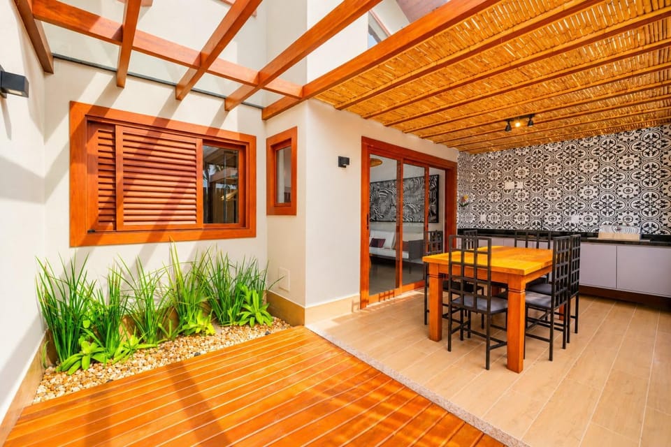 BBQ facilities, Seating area, Area and facilities