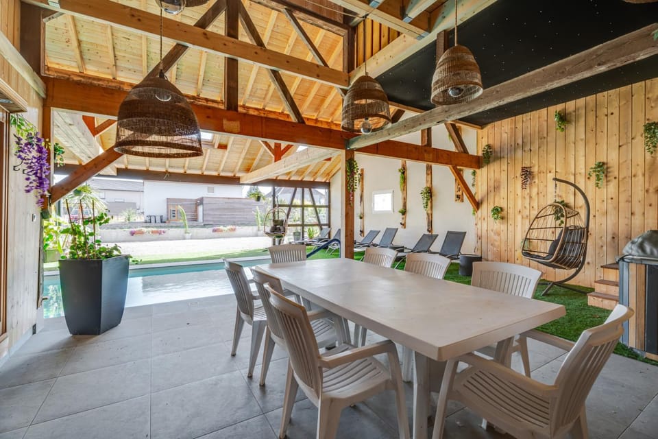 Gîte Kymsourit - piscine,spa,sauna Country House in Grand Est