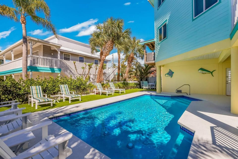 Reel Deal - Water Views, Elevator, Pool by Anna Maria Life Vacation Rentals House in Anna Maria Island