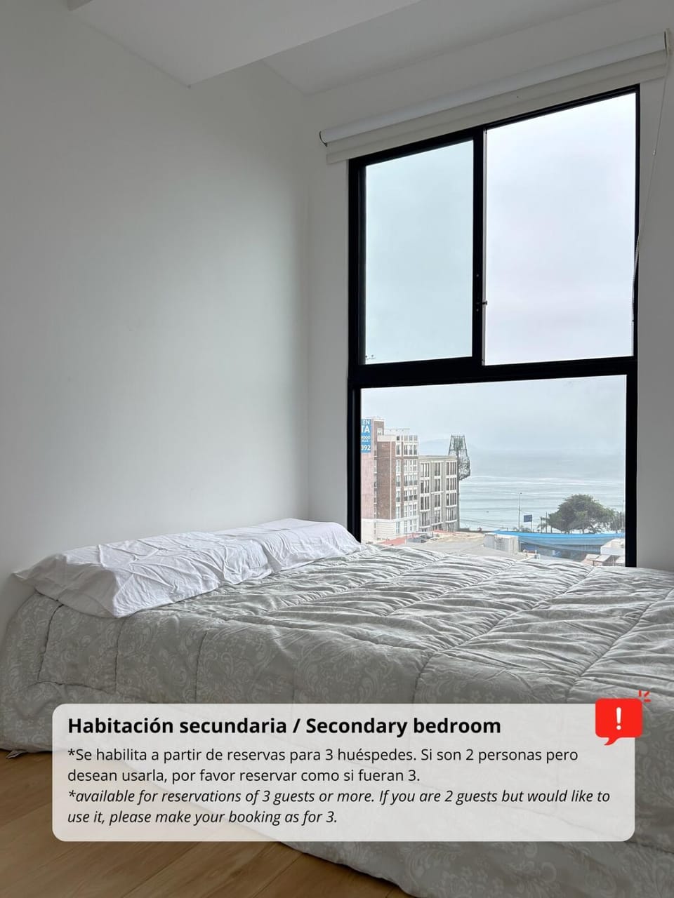 Dpto con vista al mar cerca a Barranco Apartment in Chorrillos