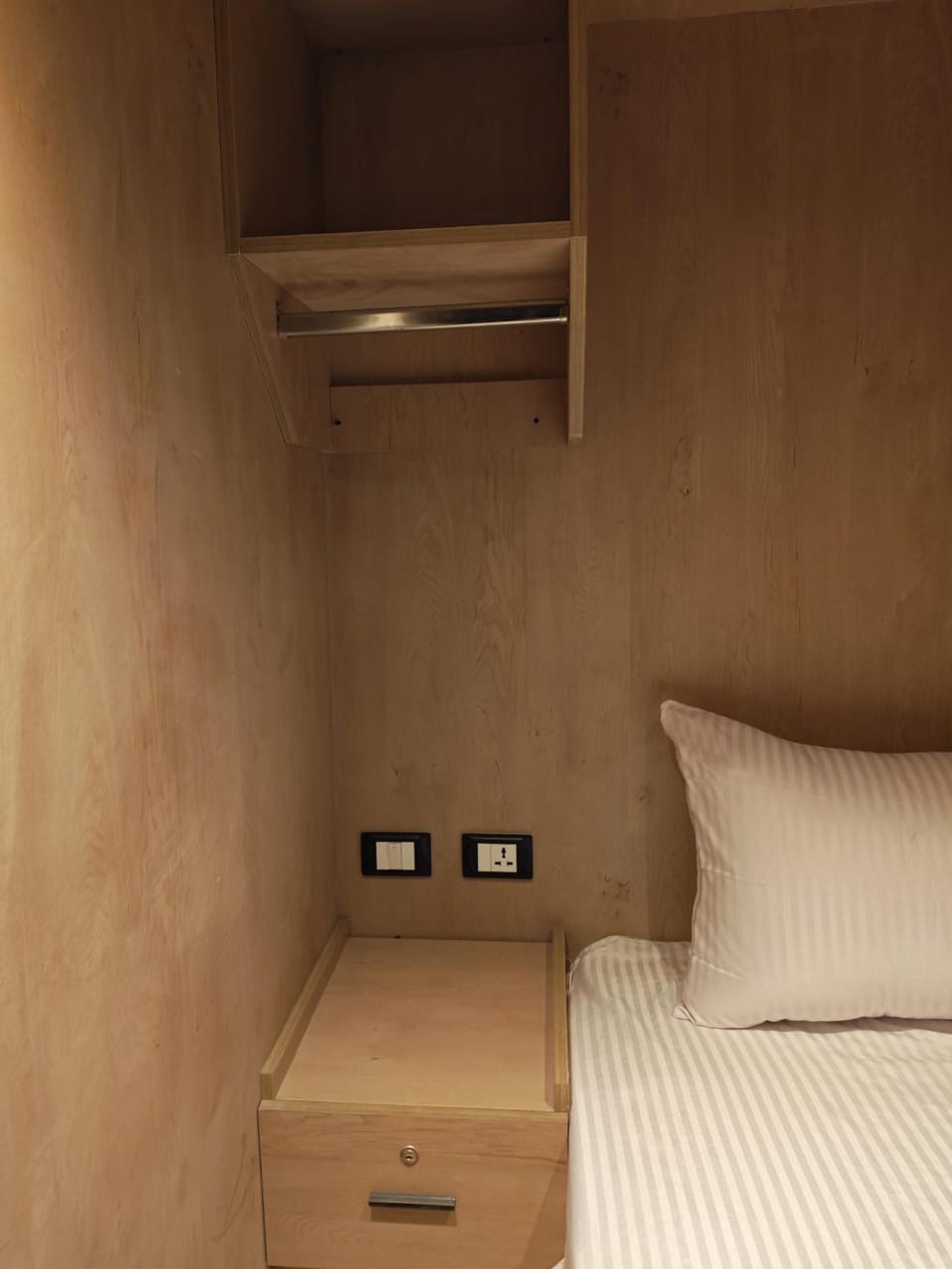 Bed, Photo of the whole room, Bedroom, bunk bed, wardrobe